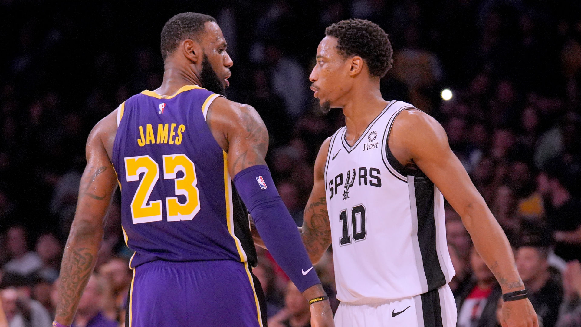 Lakers commerce rumors: Why Los Angeles has passion in Spurs' DeMar DeRozan 2 lebron-james-demar-derozan-getty-111220-ftr.jpg